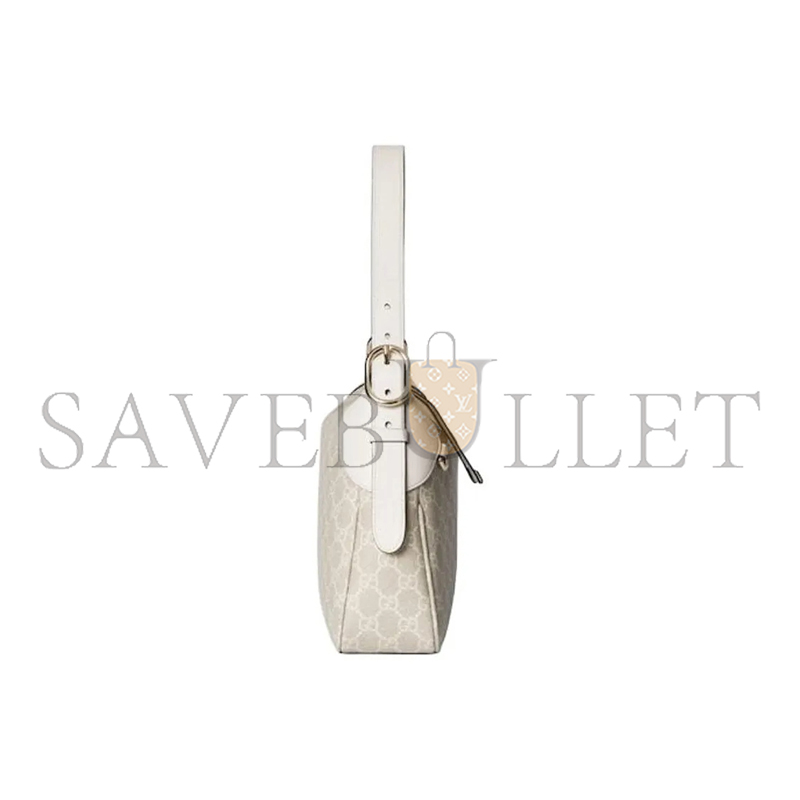 GUCC GG EMBLEM MEDIUM SHOULDER BAG 815216 (31.5*21*8cm)